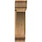 Ekena Millwork Thorton Traditional Rough Sawn Bracket w/ Offset Brace, Western Red Cedar, 8"W x 26"D x 30"H BKT0806X26X30THR01RWR - alternate 3